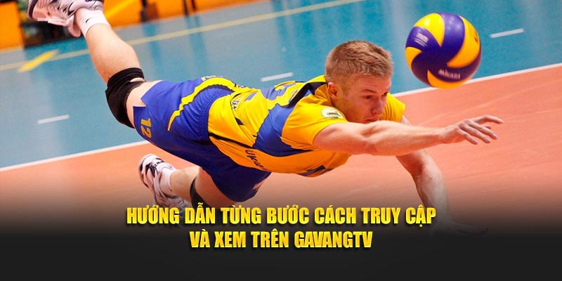 Hướng dẫn từng bước cách truy cập và xem trên GavangTV